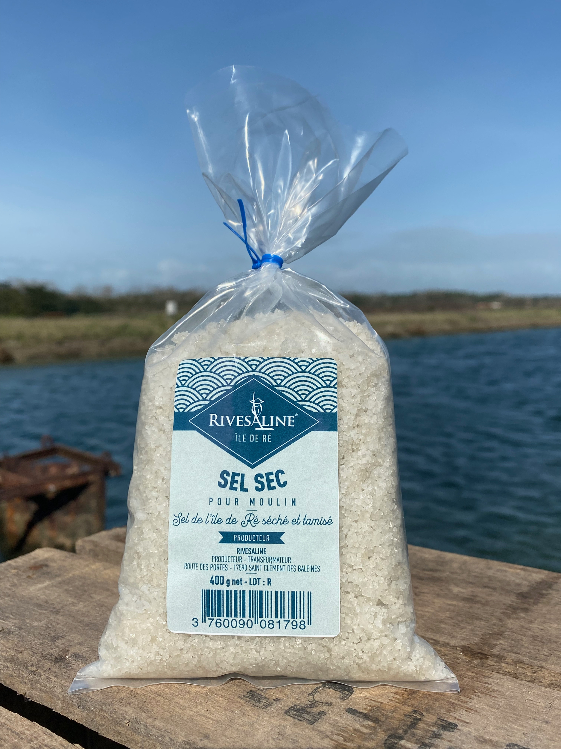 Gros sel sec 400 g - RIVESALINE-www.luxfood-shop.fr