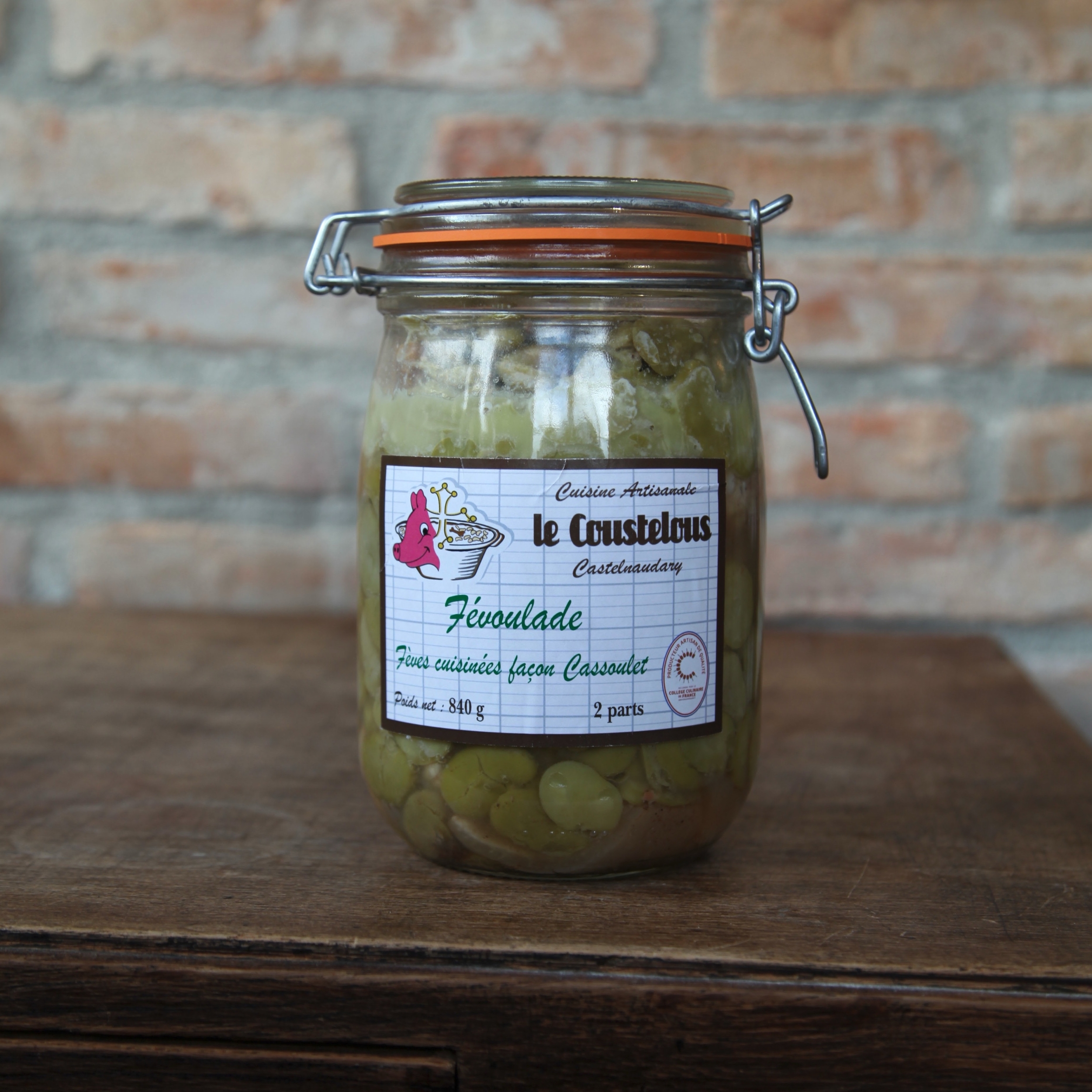 Févoulade 840gr-Le coustelous - www.luxfood-shop.fr.