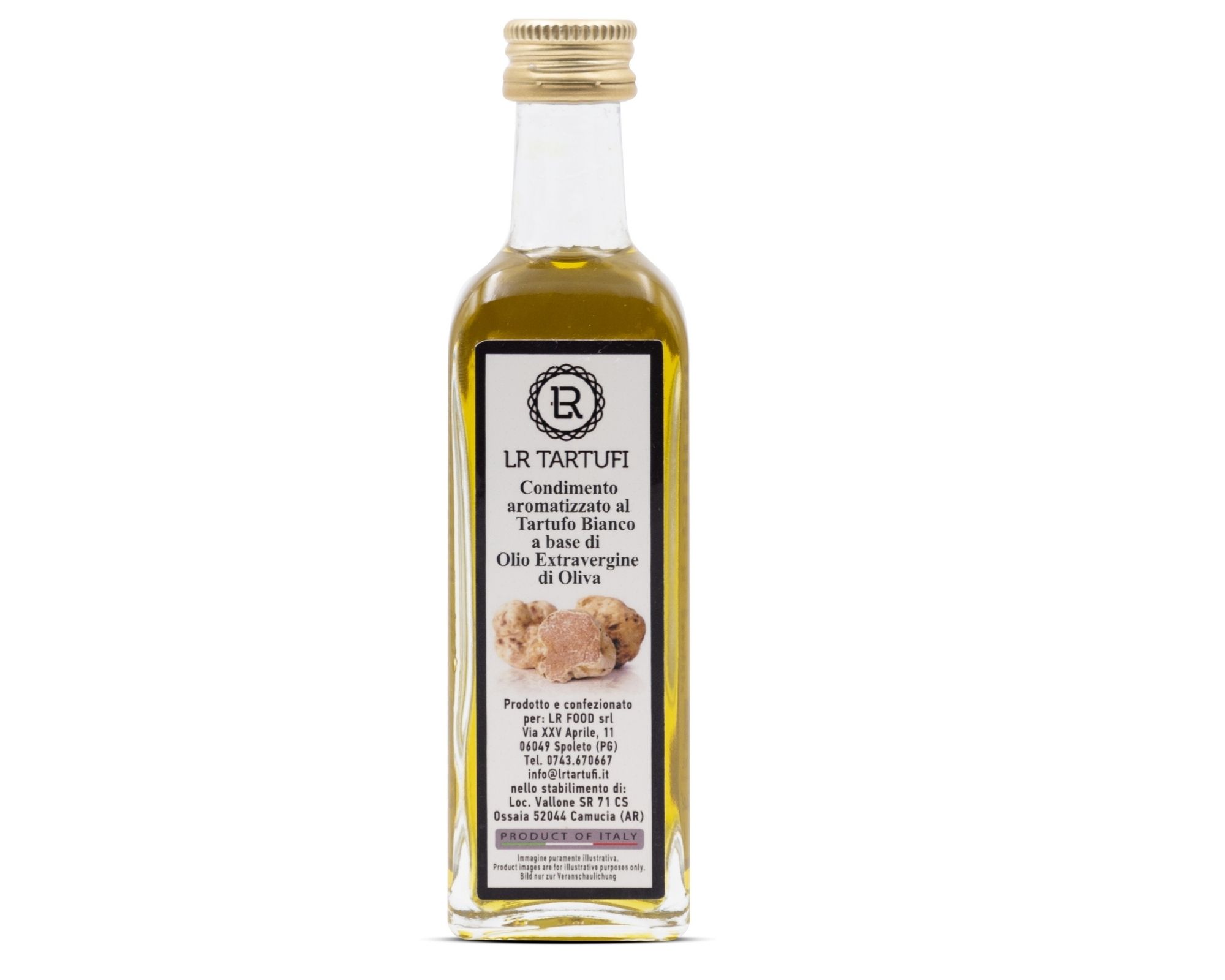 huile d'olive truffe blanche 55ml - LR Tartufi