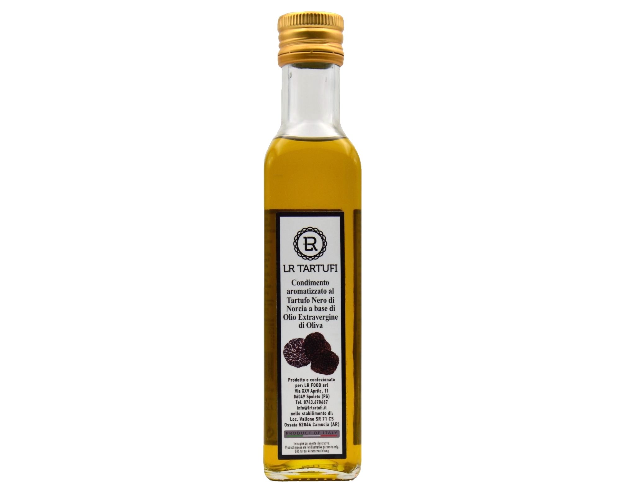 huile d'olive truffe noire 250ml - LR Tartufi