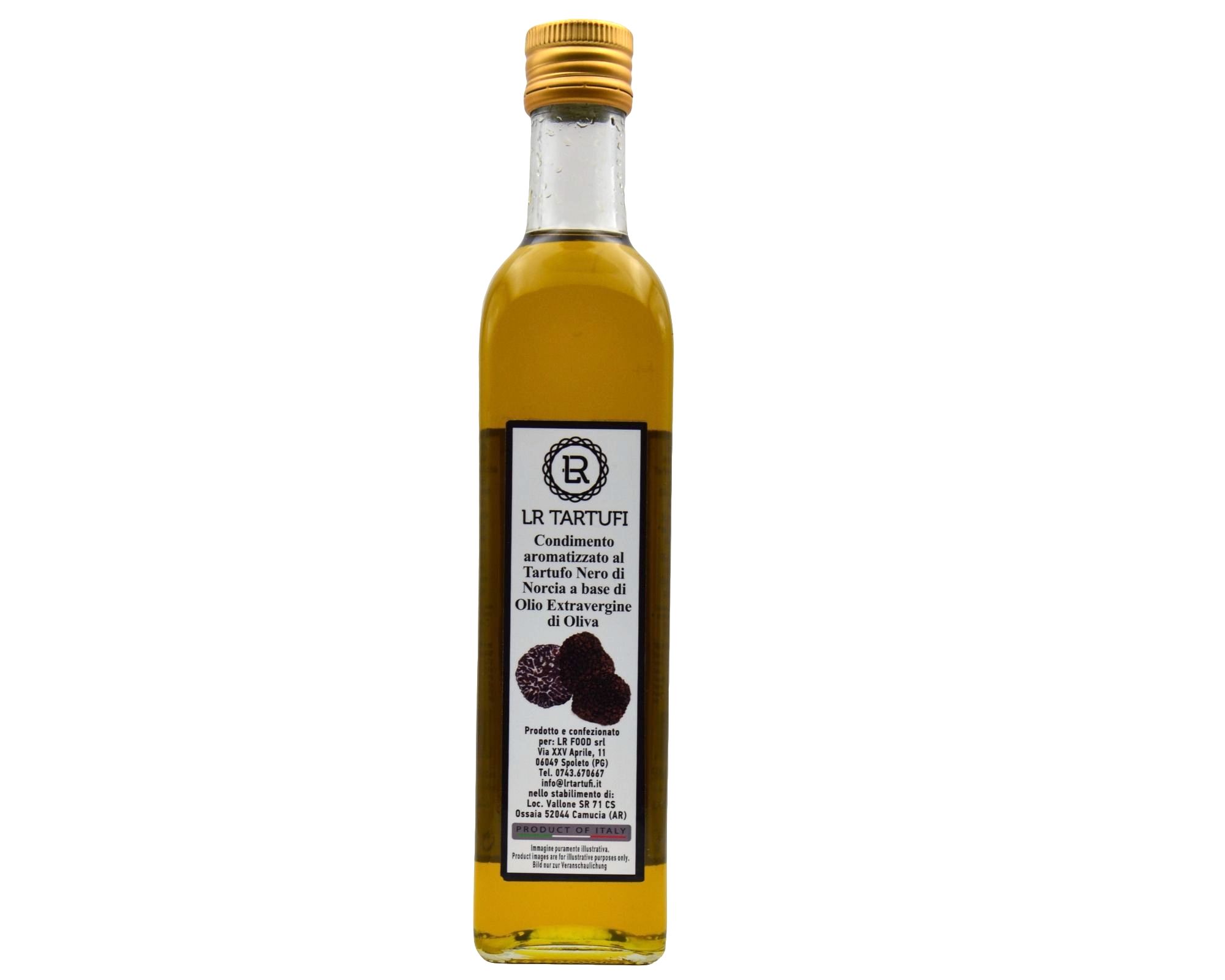 huile d'olive truffe noire 500ml - LR Tartufi