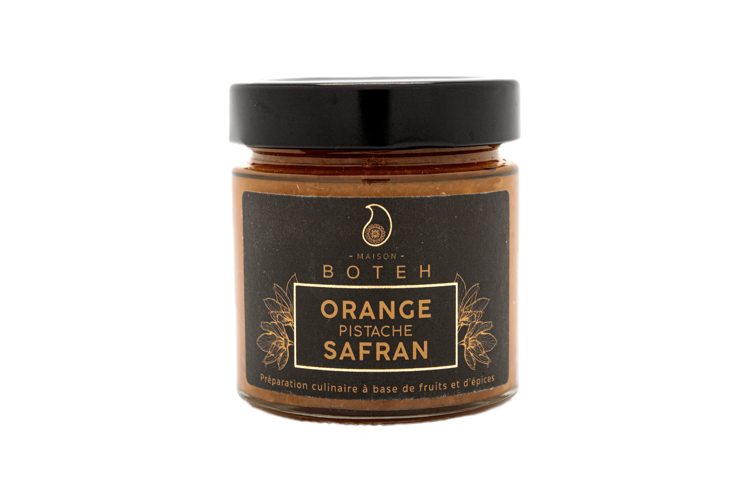 Orange-pistache-safran -Maison BOTEH