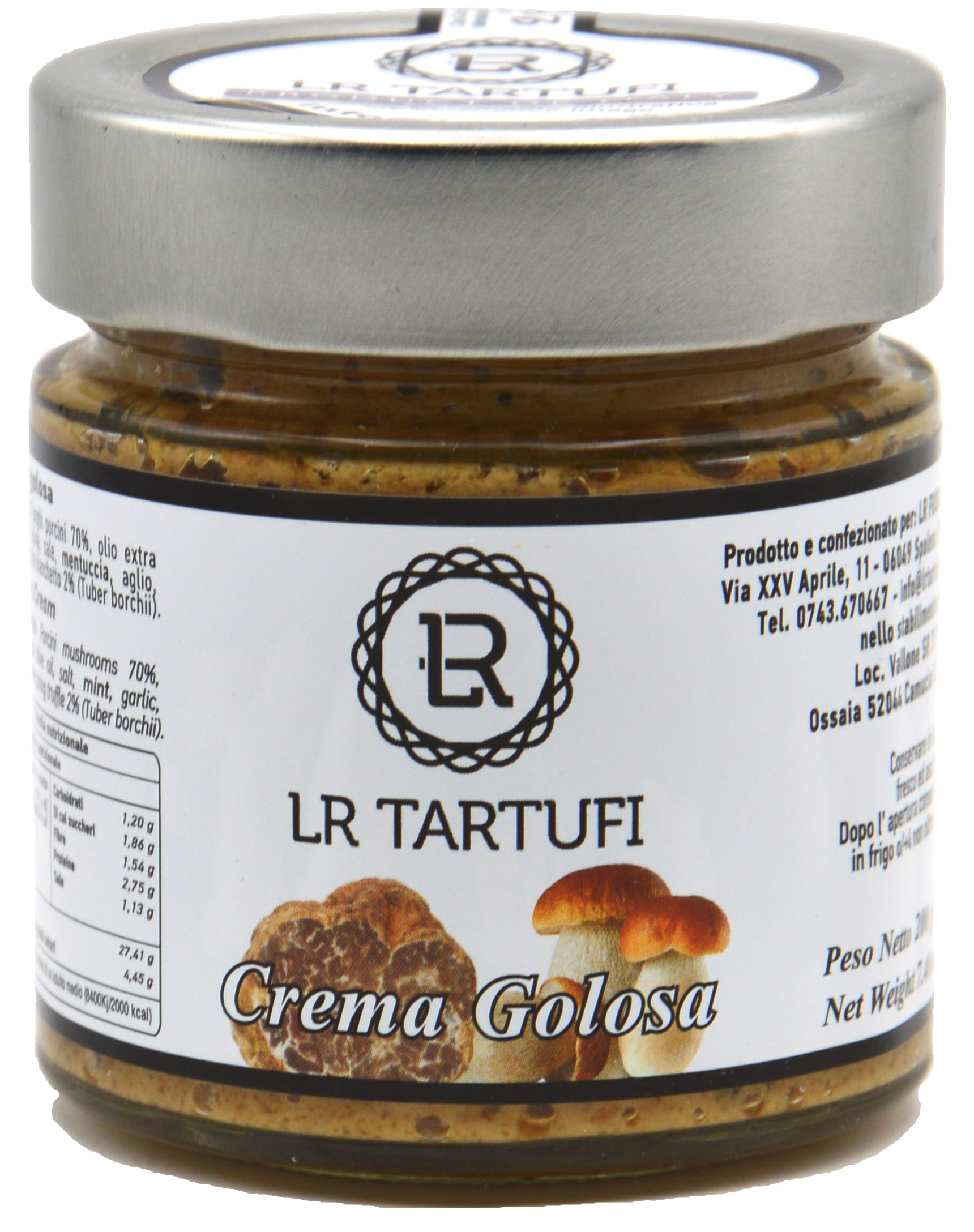 Crème gourmande 500gr - LR Tartufi