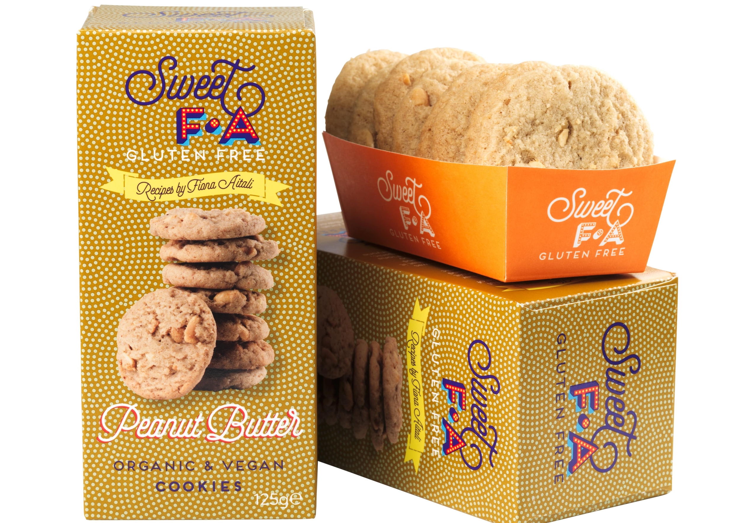 Cookies Sweet F.A au beurre de cacahuète Island Bakery biscuits écossais