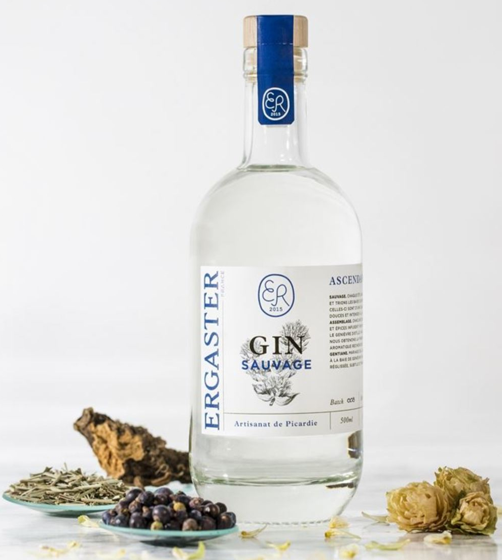 Gin sauvage Ergaster Gin Ascendance www.luxfood-shop.fr