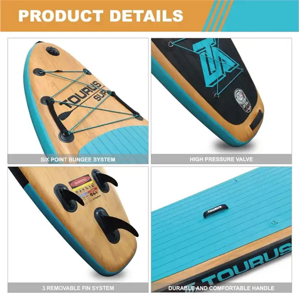 TOURUS-planche-de-paddle-gonflable-et-stable-en-bois-bleu-double-paisseur-11-pieds-33-pouces
