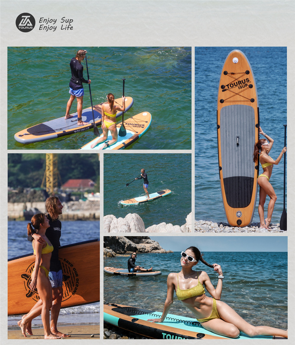TOURUS-planche-de-paddle-gonflable-et-stable-en-bois-bleu-double-paisseur-11-pieds-33-pouces