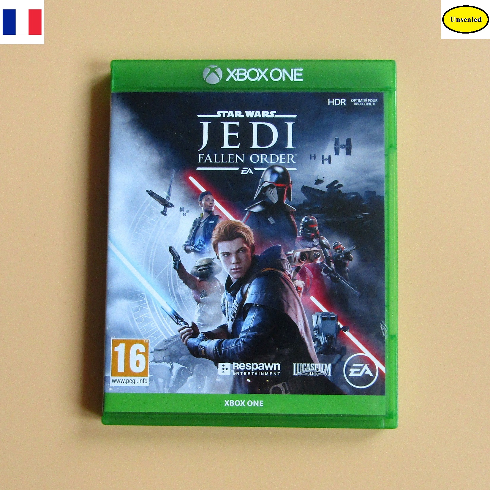 Jeu vidéo. Console XBOX ONE. Jeu Star Wars. Jedi Fallen Order. Electronic Arts