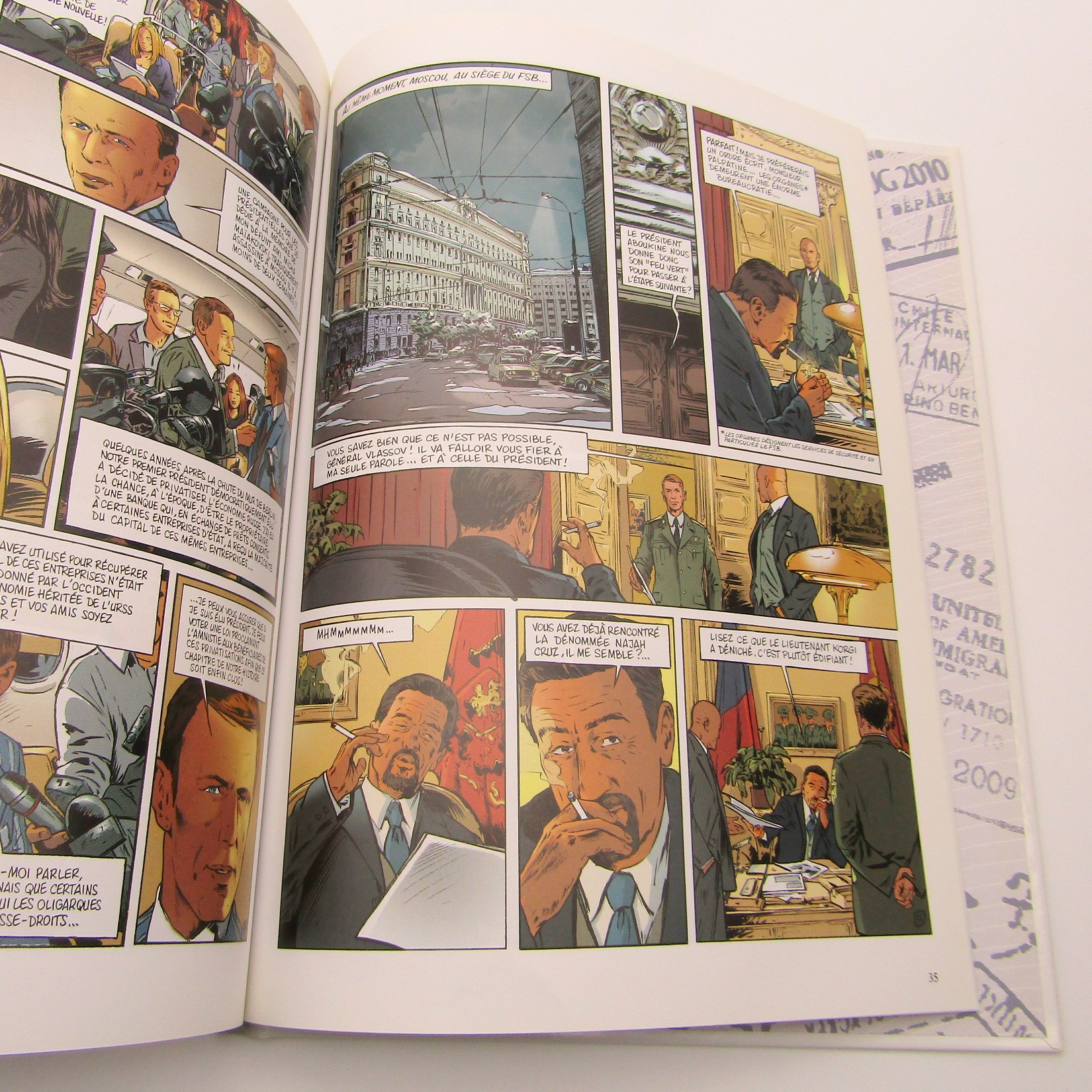 BD. Insiders. T5 O.P.A. sur le Kremlin. Bartoll Garreta. Dargaud. EO