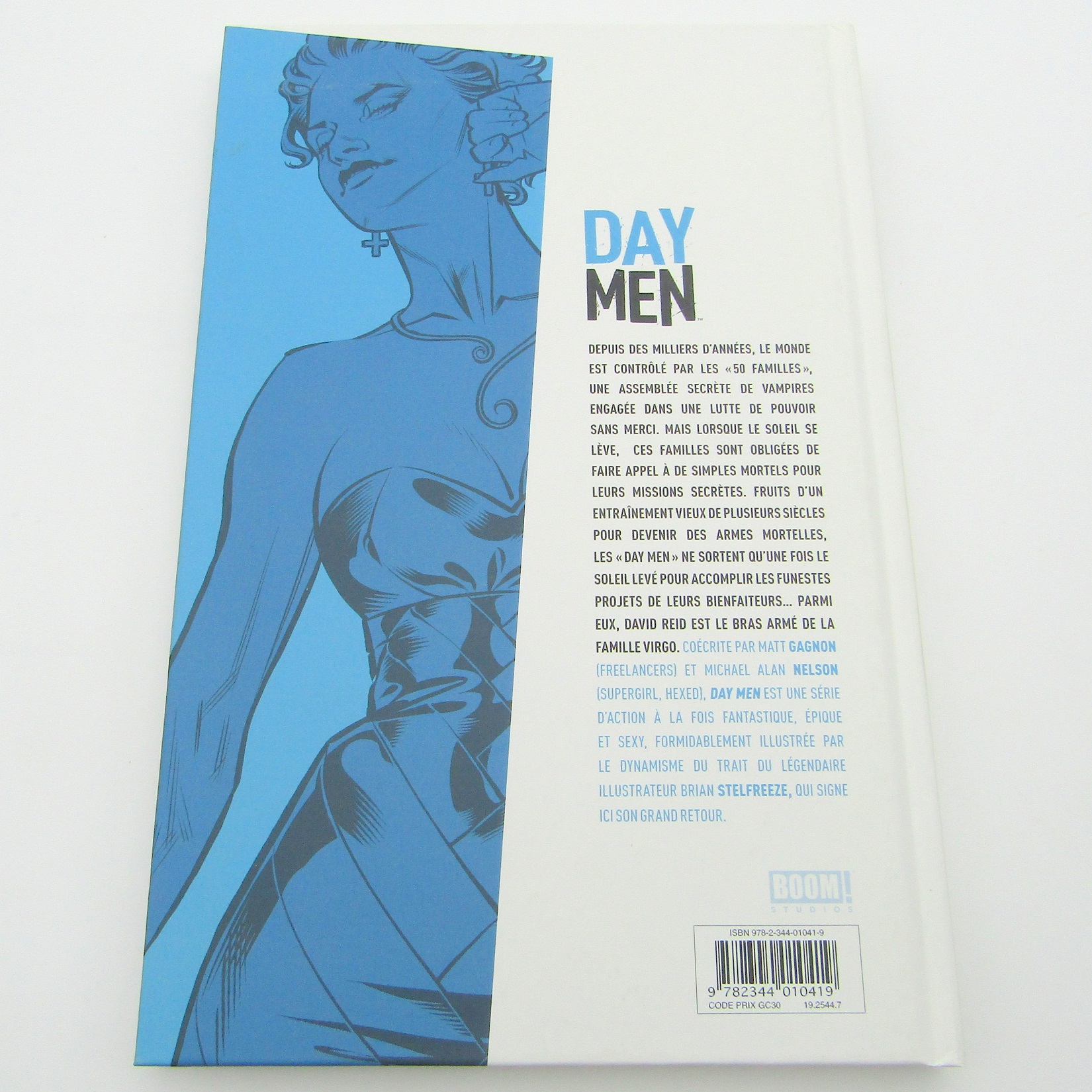 BD. Day Men. Tome 1 Lux in Tenebris. Gagnon Nelson Stelfreeze. Glénat Comics