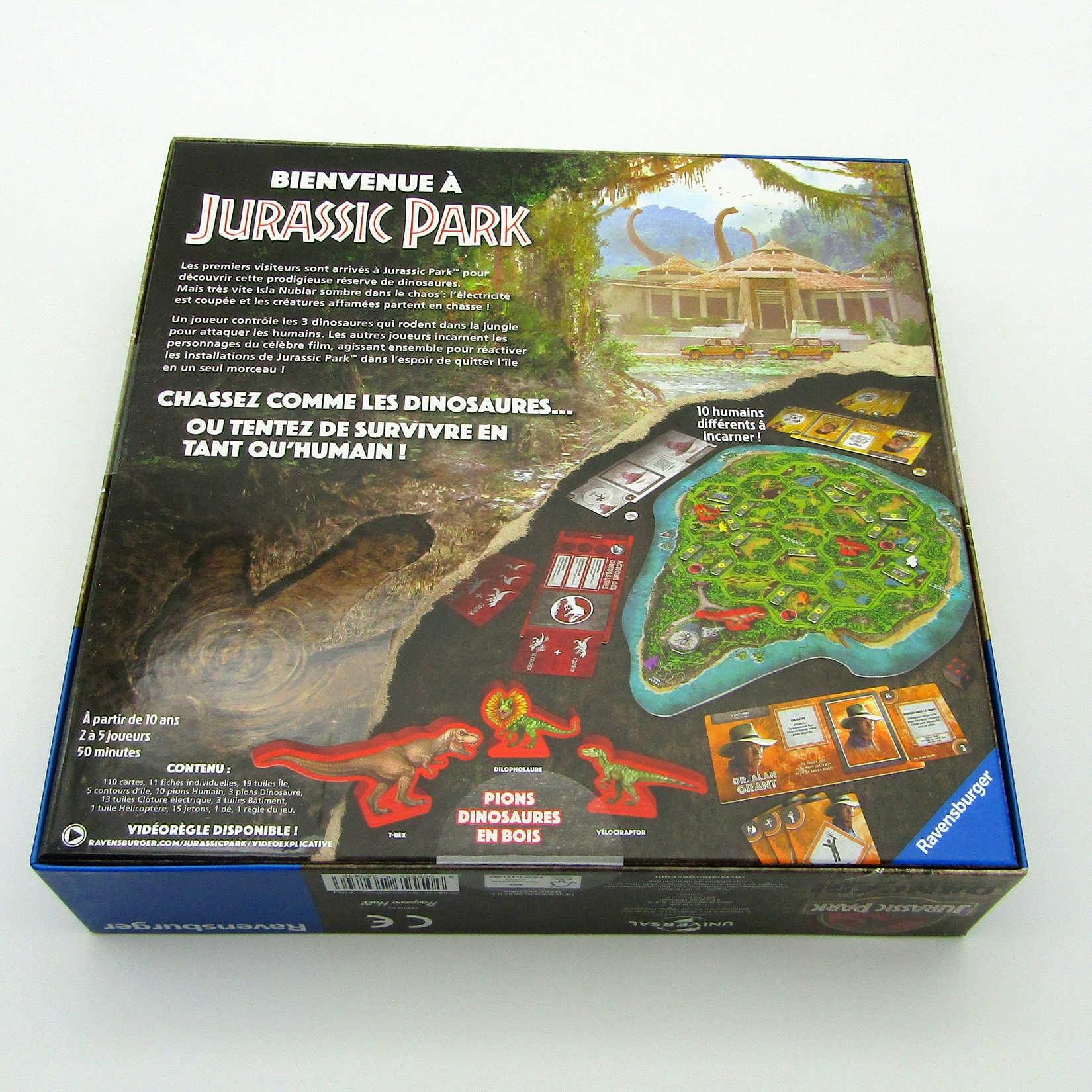 Ravensburger. Jurassic Park - Danger. Jeux de société