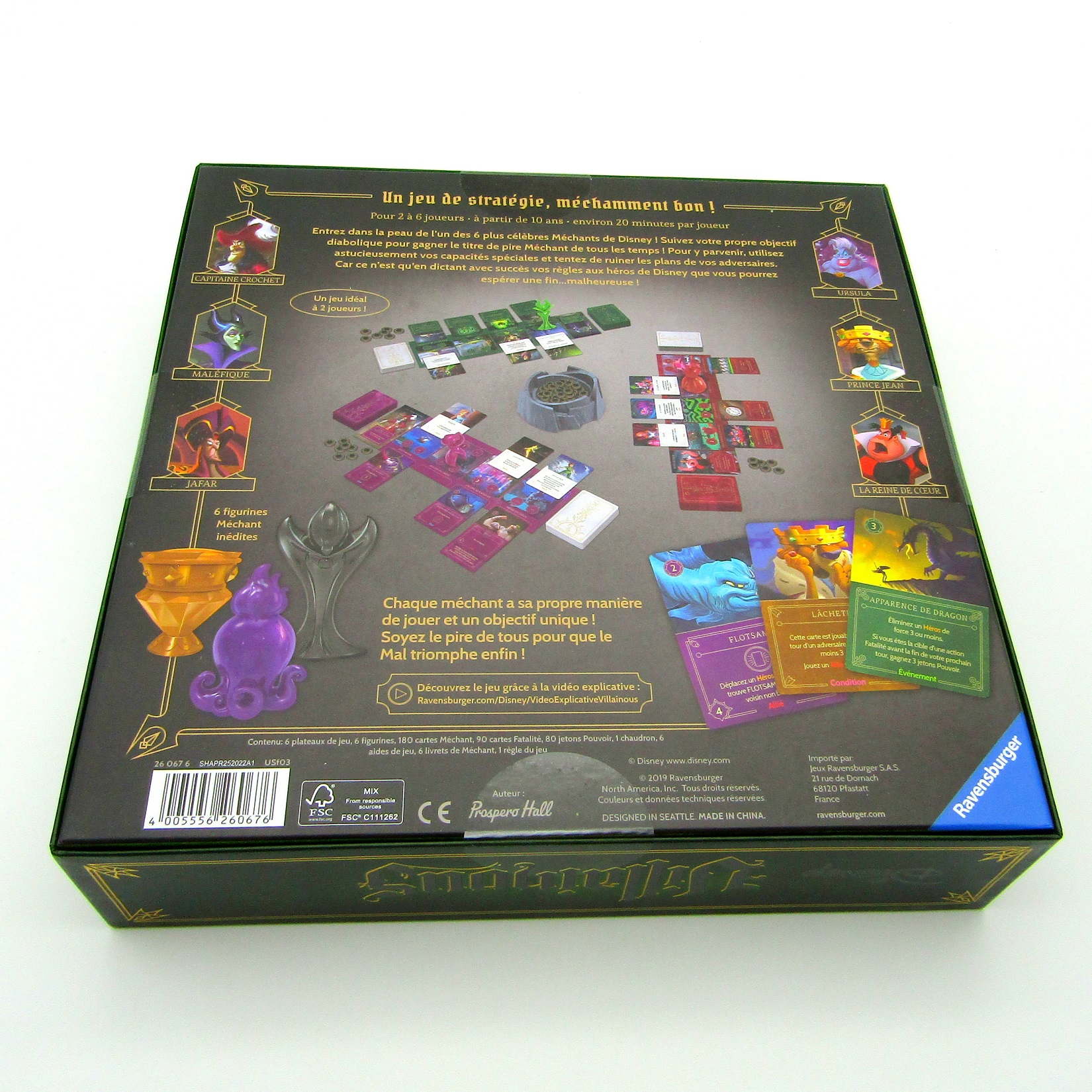 Ravensburger. Disney Villainous. Jeux de société