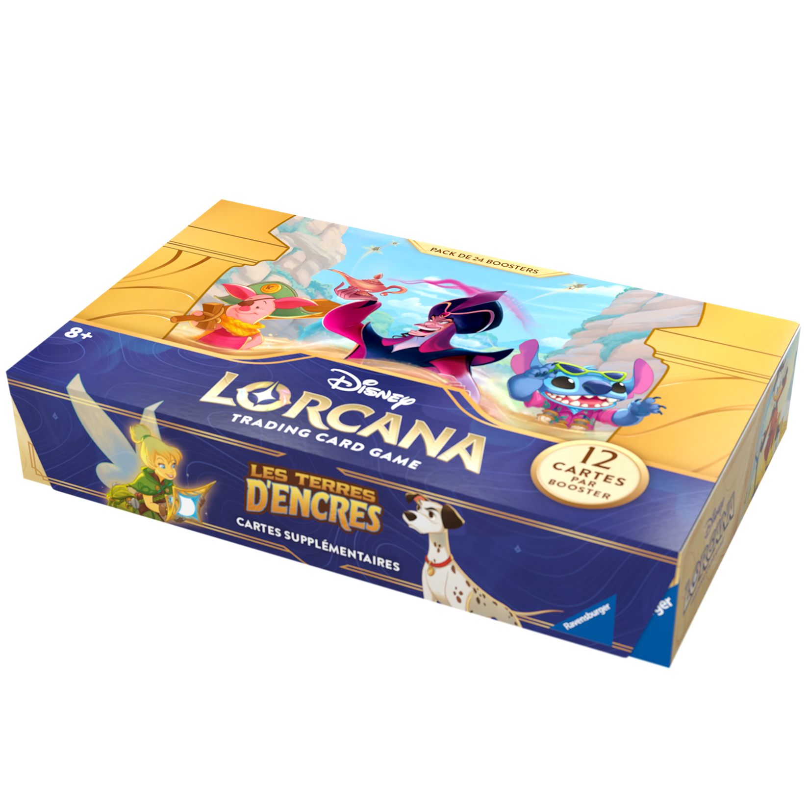 Disney Lorcana TCG. Display - Les Terres dEncres - 24 Boosters - Scellé - Français