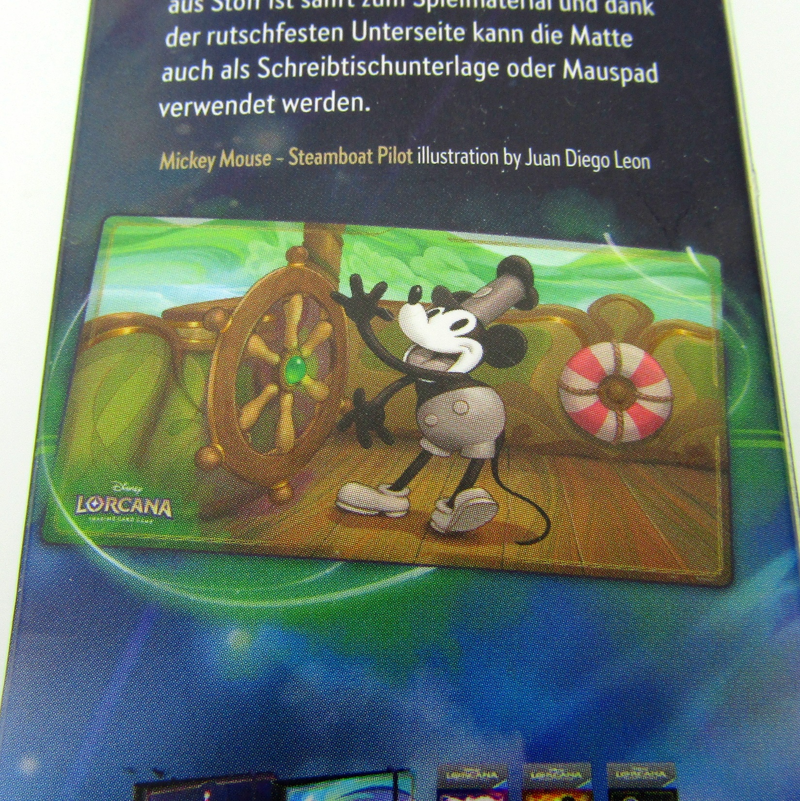 Disney Lorcana TCG. Playmat - Mickey Mouse - Scellé