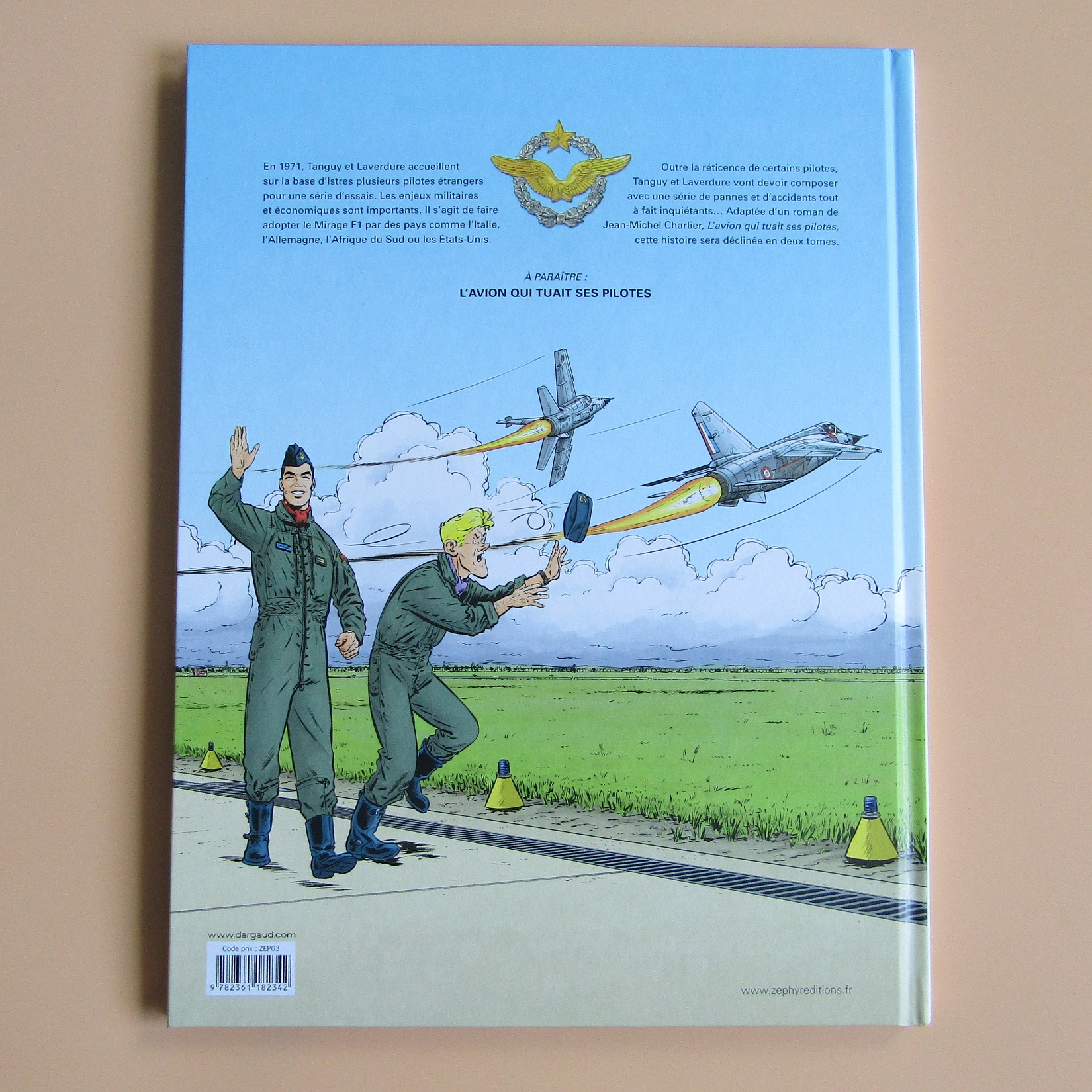 BD. Tanguy et Laverdure. T1 Menace sur Mirage F1. Charlier Durand. EO