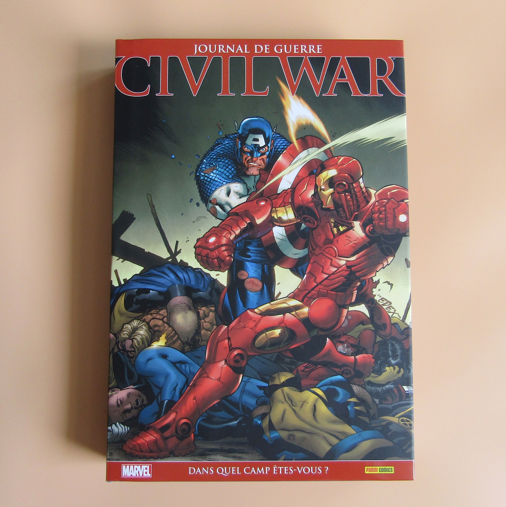 BD. Comics. Civil War. Journal de guerre. Coffret. Jenkins Bendis. 2014