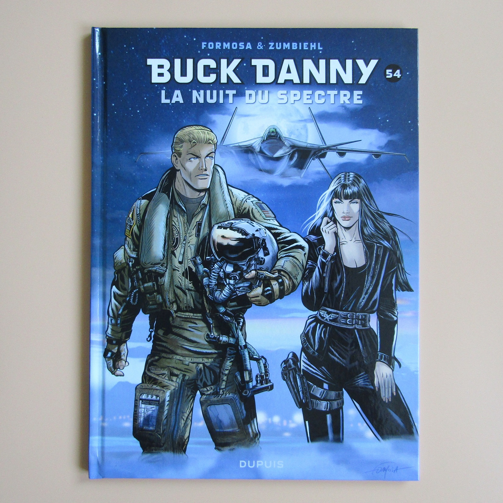 BD. Buck Danny. T54 La nuit du spectre. Formosa Zumbiehl. EO