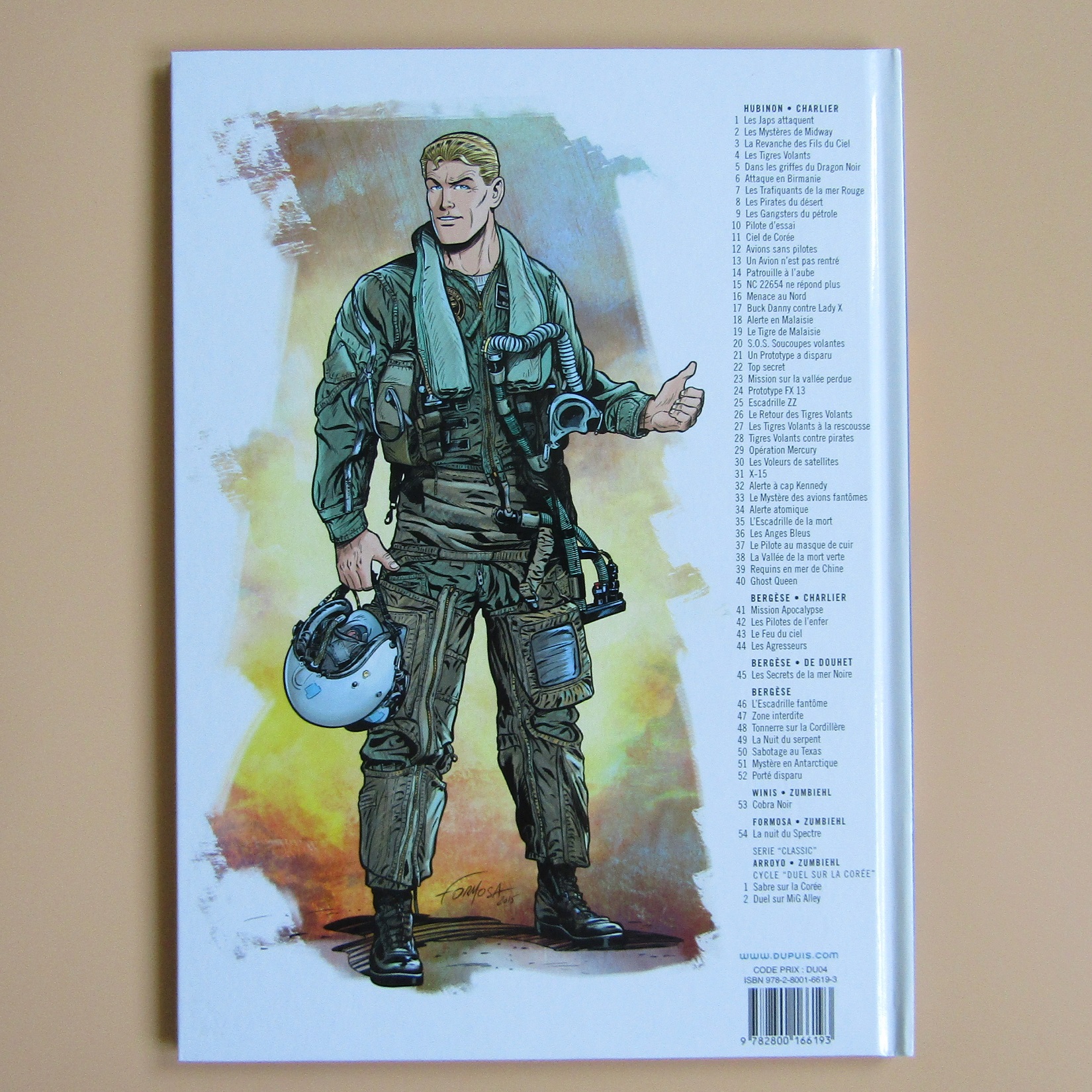 BD. Buck Danny. T54 La nuit du spectre. Formosa Zumbiehl. EO