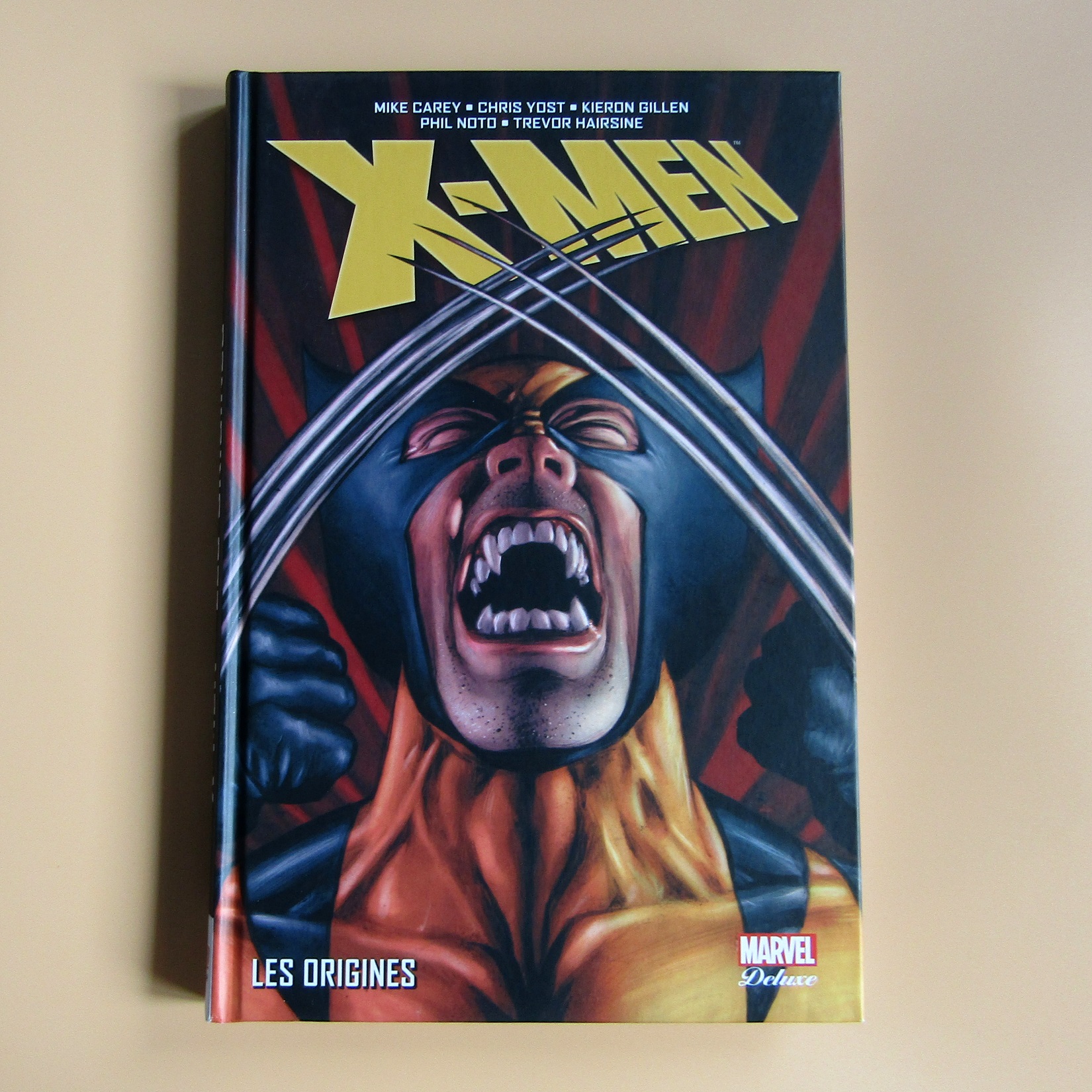 BD. comics. X-Men. Les origines. Marvel Deluxe. 2018