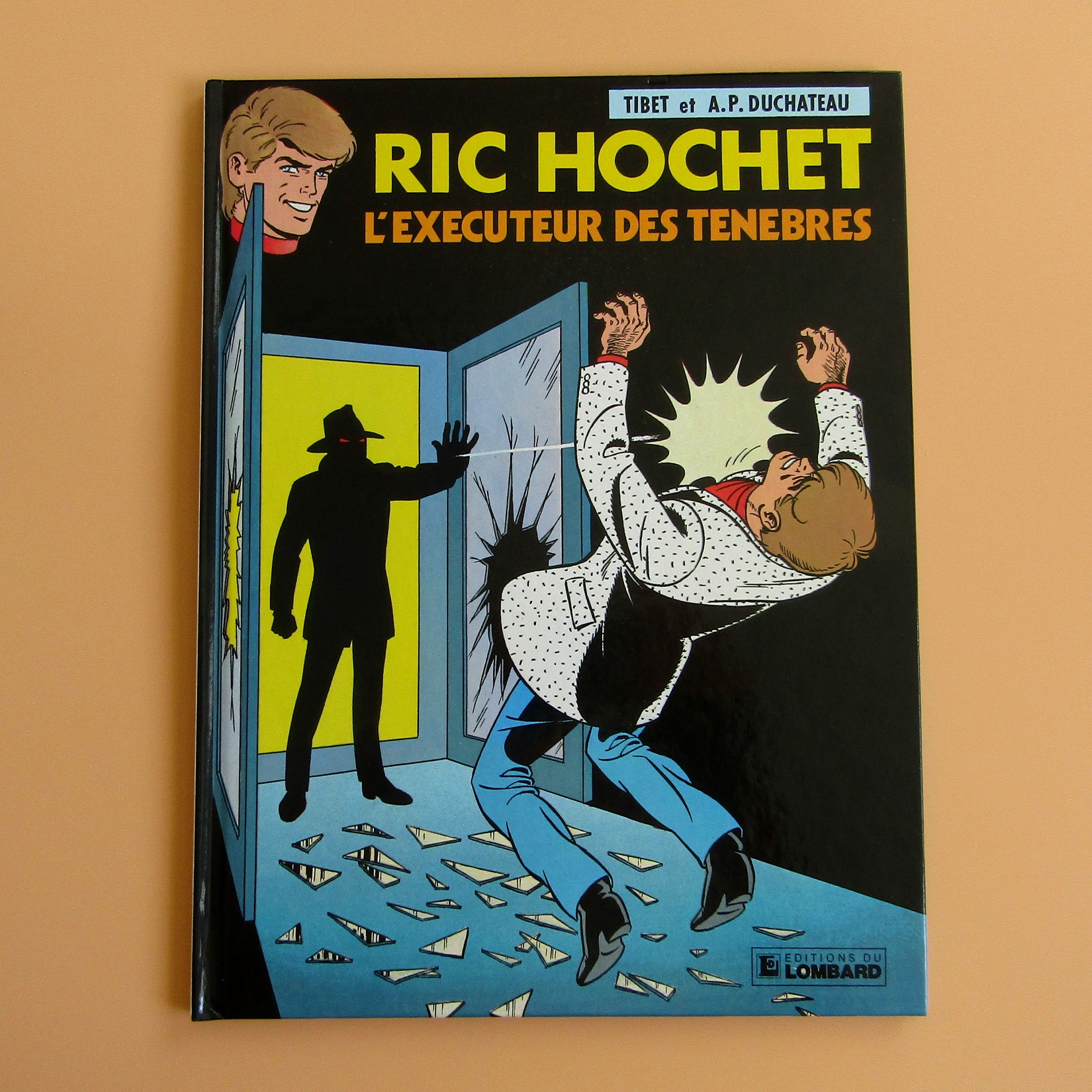 BD. Ric Hochet. T49 L\'exécuteur des ténèbres. Tibet Duchateau. 1991 EO