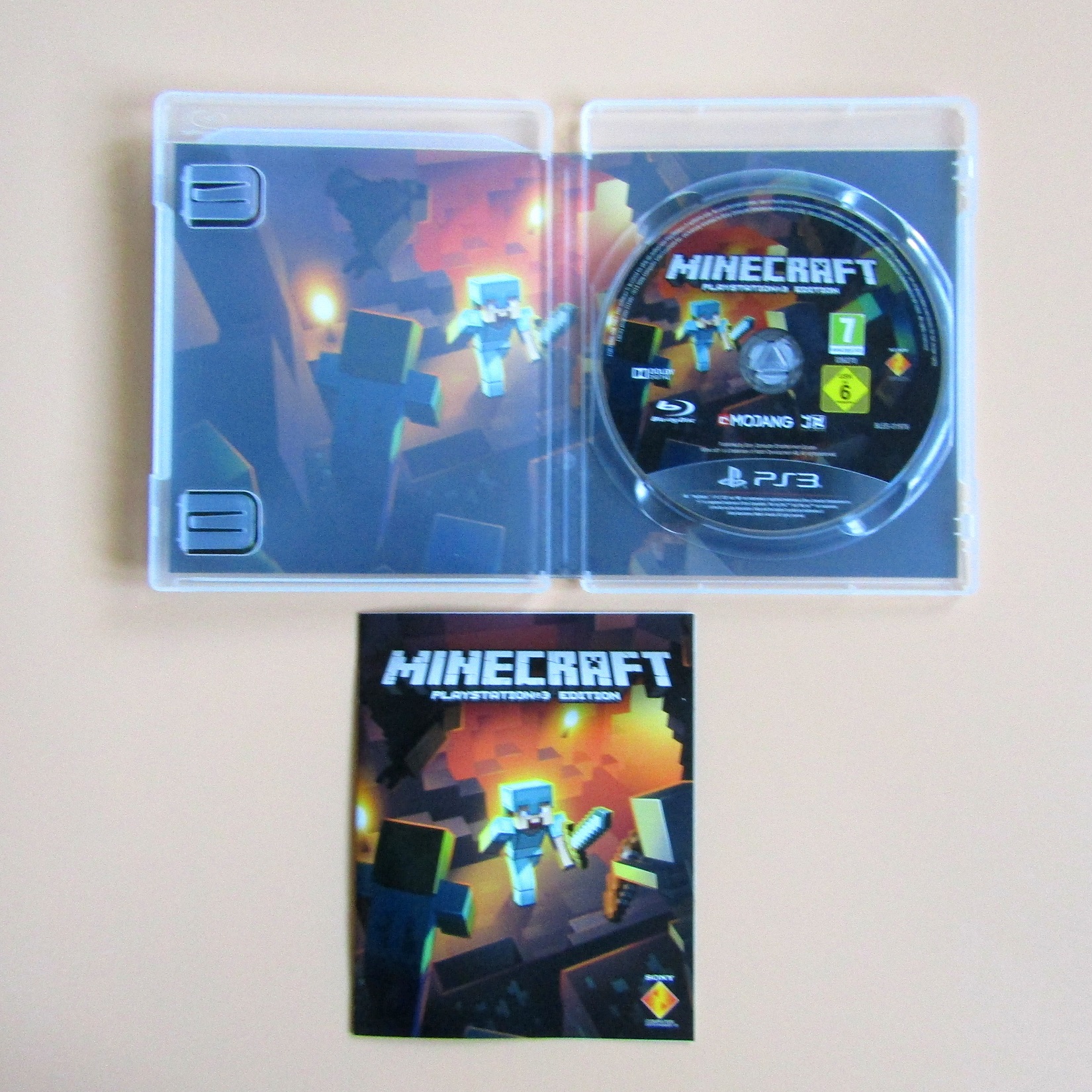 Playstation 3. Jeu vidéo Minecraft. Mojang. 2013