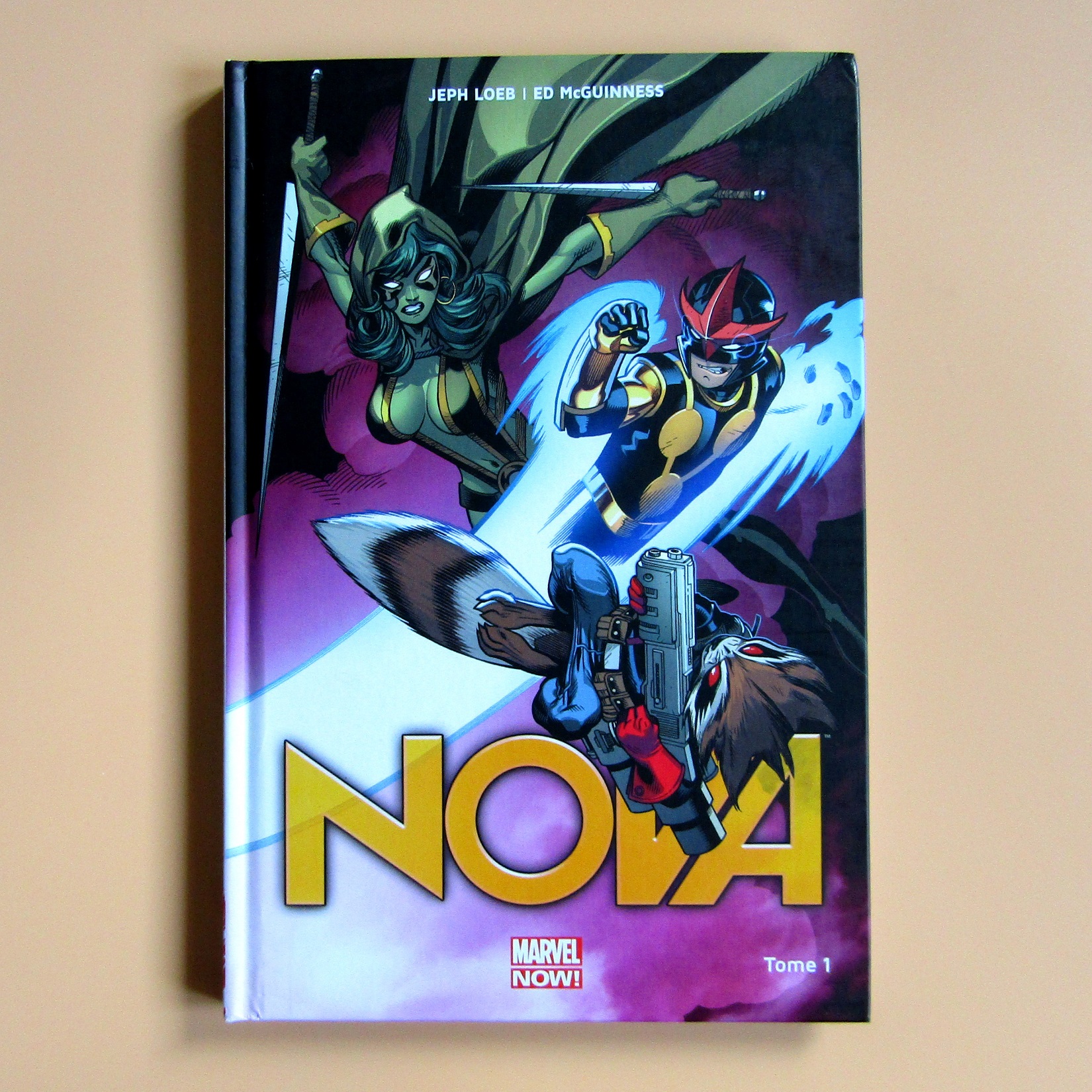 BD. Comics. Nova Tome 1. Loed McGuinness. Marvel Now. 2014