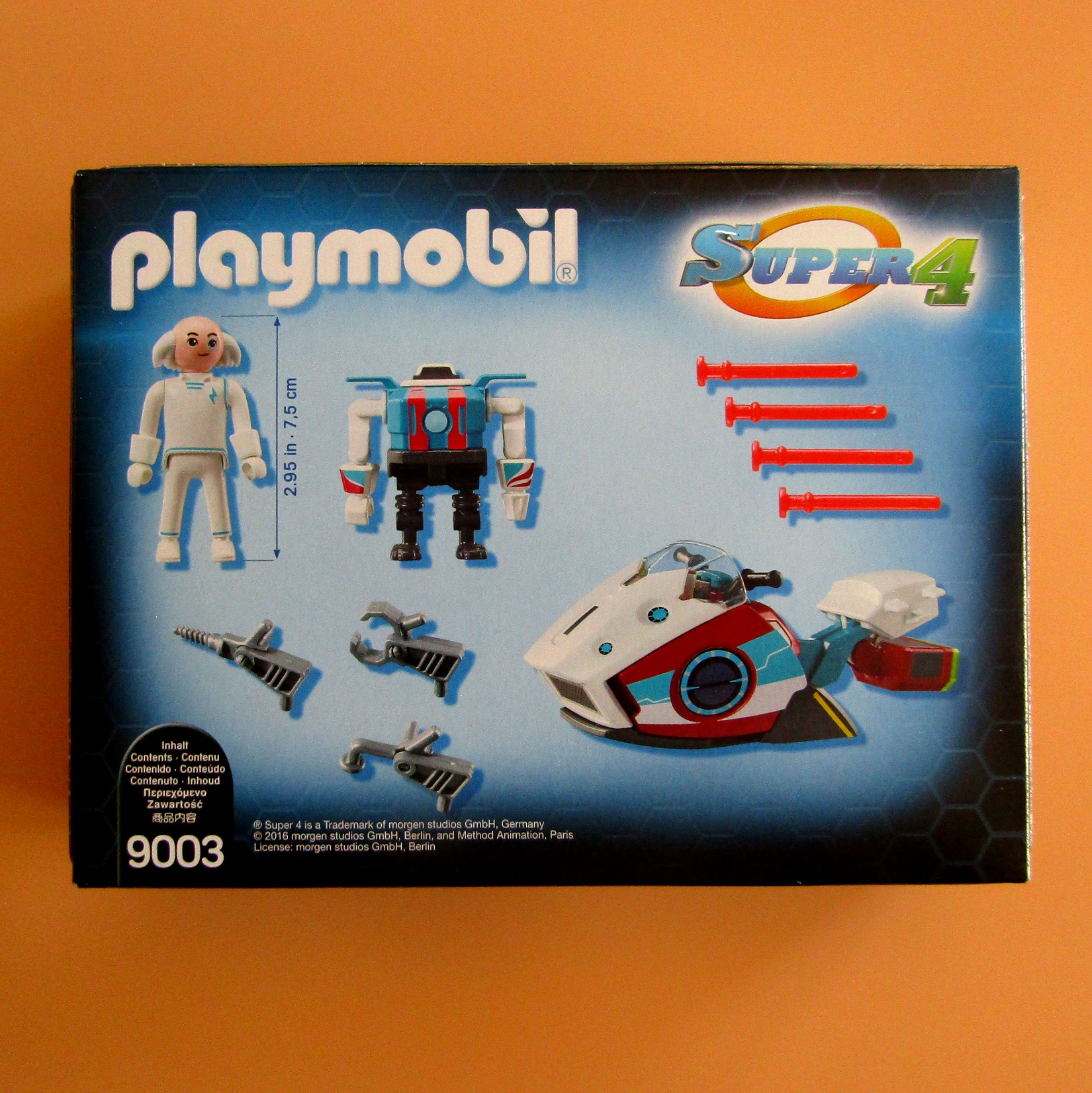 Playmobil 9003 Sky Jet et Docteur X