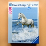 Ravensburger. Puzzle cheval dans les vagues N°158829 1000 pièces 50 x 70 cm.