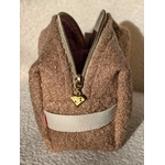 trousse beaute moumoute taupe
