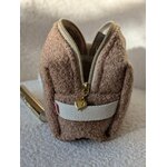 trousse beauté moumoute taupe