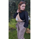 sac banane moumoute taupe coeur blanc 2