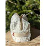 trousse beautemoumoute blanche coeur taupe