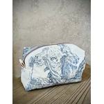 trousse beauté toile jouy