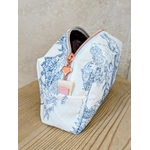 trousse toile jouy curseur coeur or rose