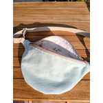sac banane vert paillete 1