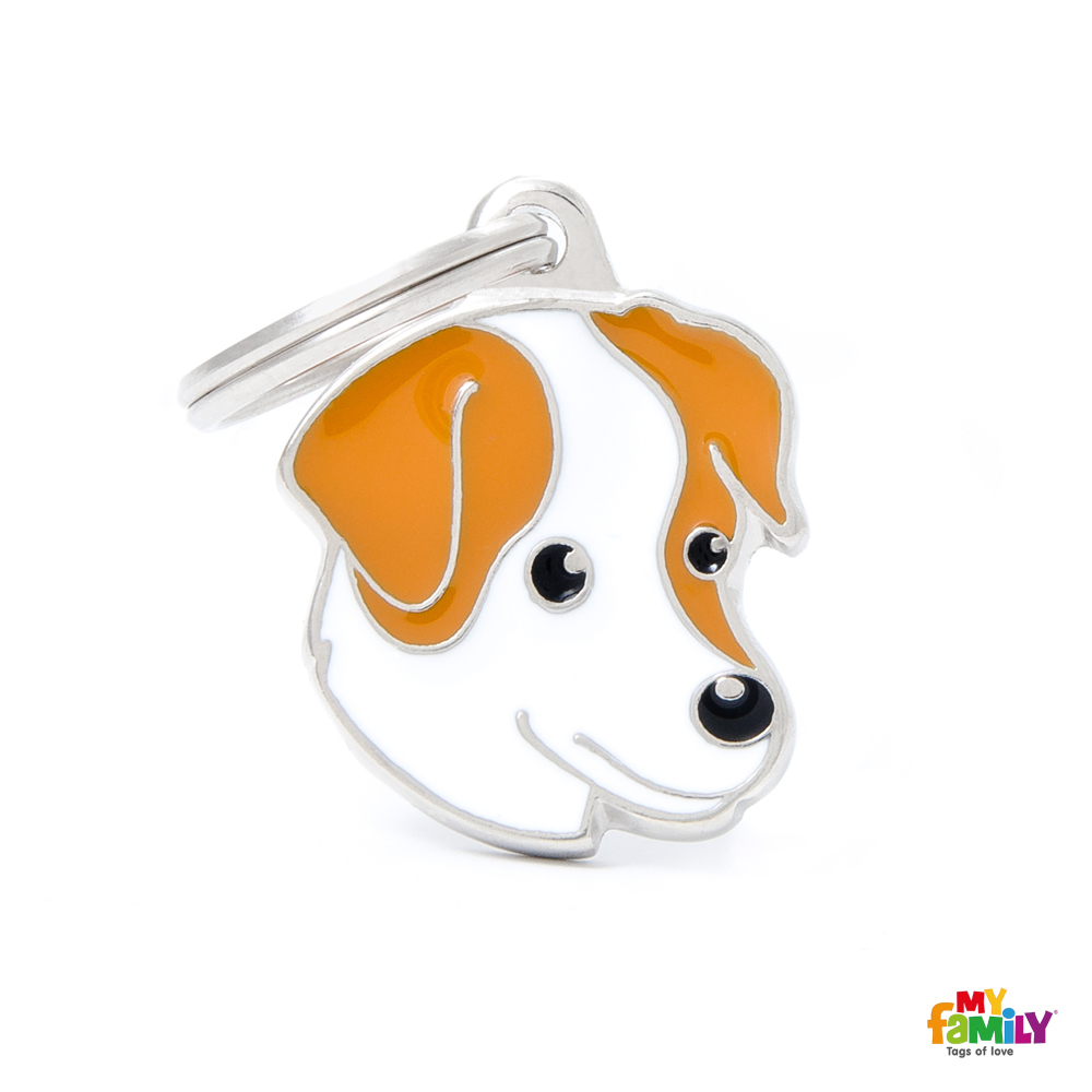 Médaille Jack Russel Marron