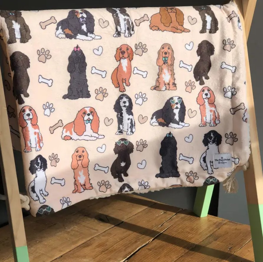 Couverture pour chien Epagneul