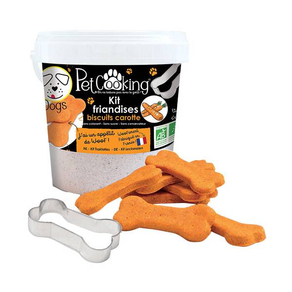 Kit friandises Biscuits Carotte - PetCooking