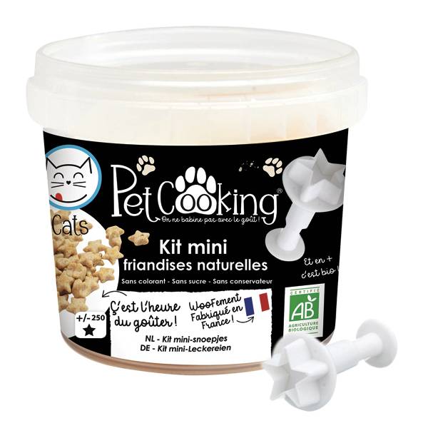 Kit mini friandises naturelles pour chat - PetCooking