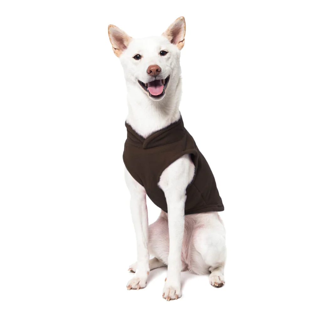 a-shiba-inu-wearing-gooby-brown-fleece-vest-sitting-down-front-view-1024x1024px