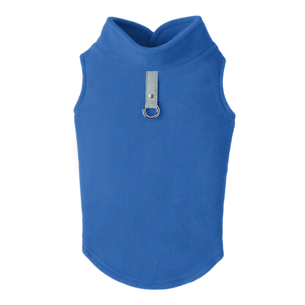 gooby-blue-fleece-vest-with-gray-tag-back-view-1024x1024px