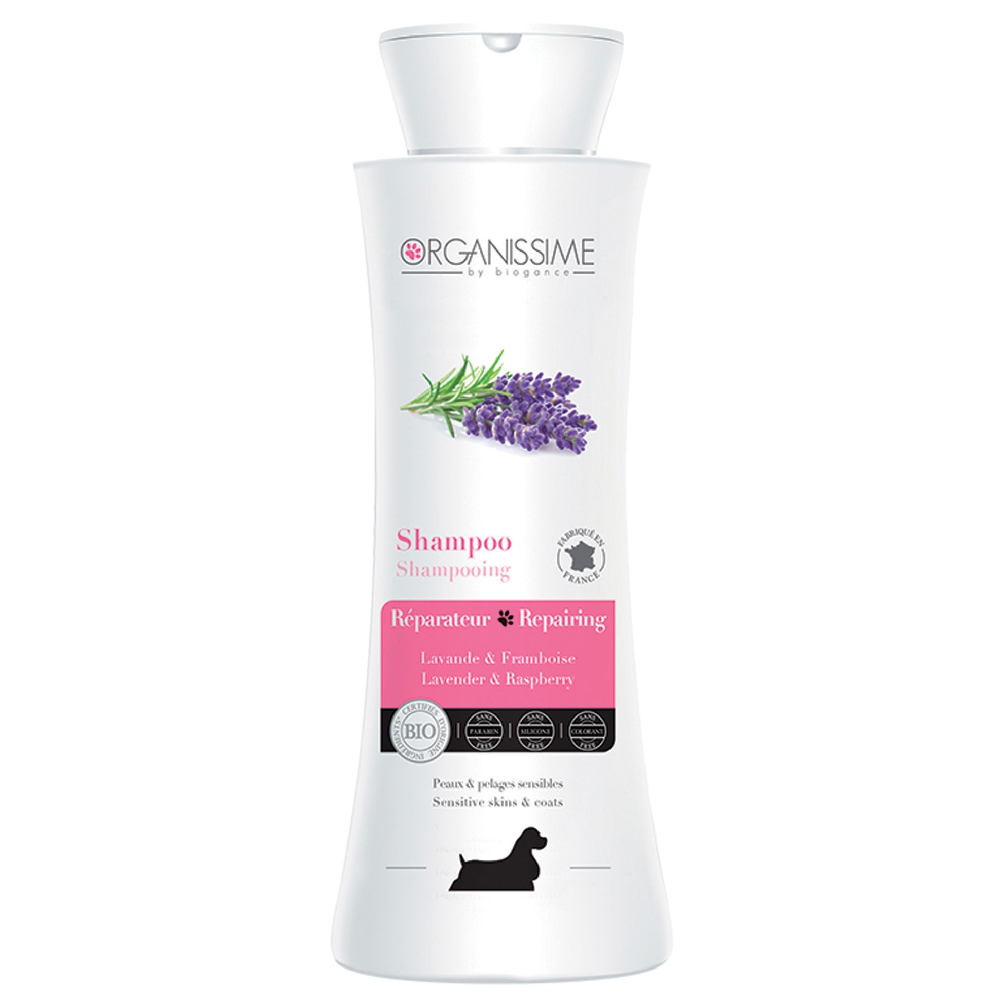 Shampooing Réparateur Lavande & Framboise Biogance