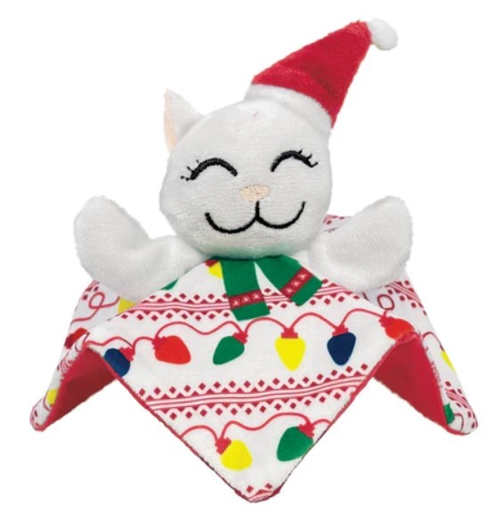 KONG Holiday 2022 Crackles Santa Kitty