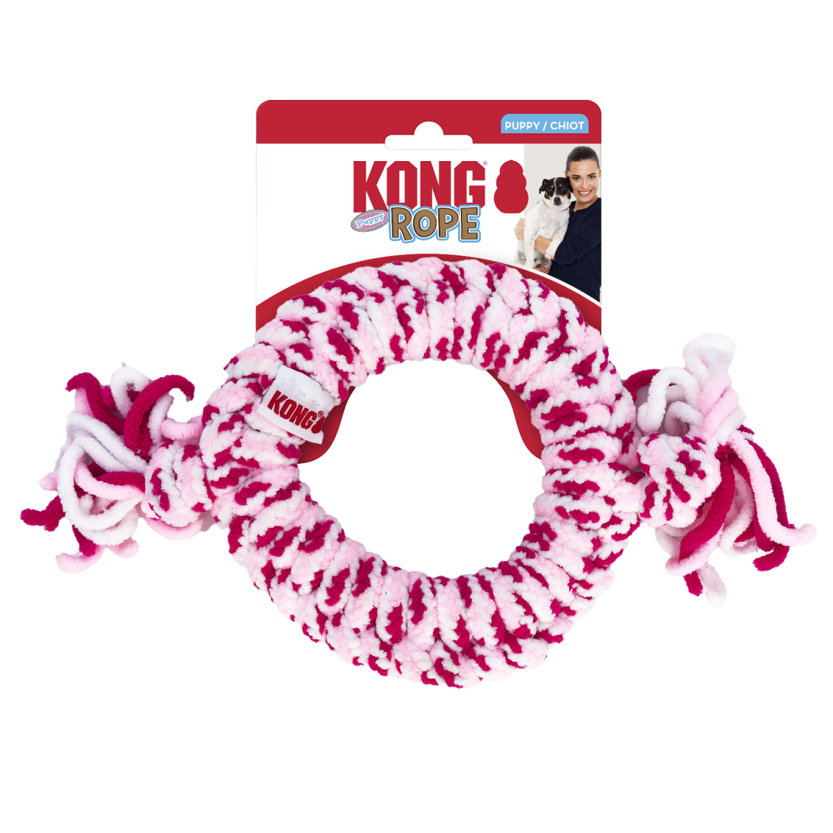 KONG Rope Ring Rose