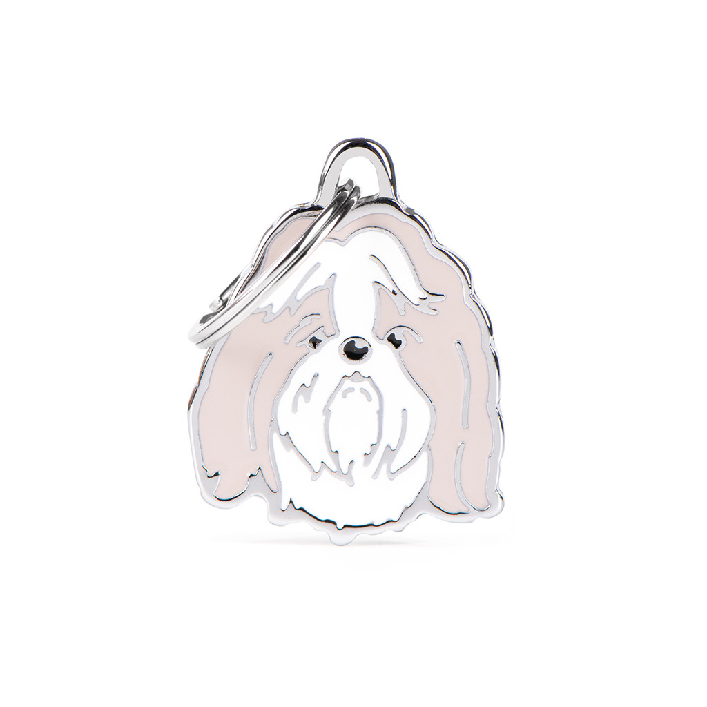 medaille-friends-shih-tzu-gris