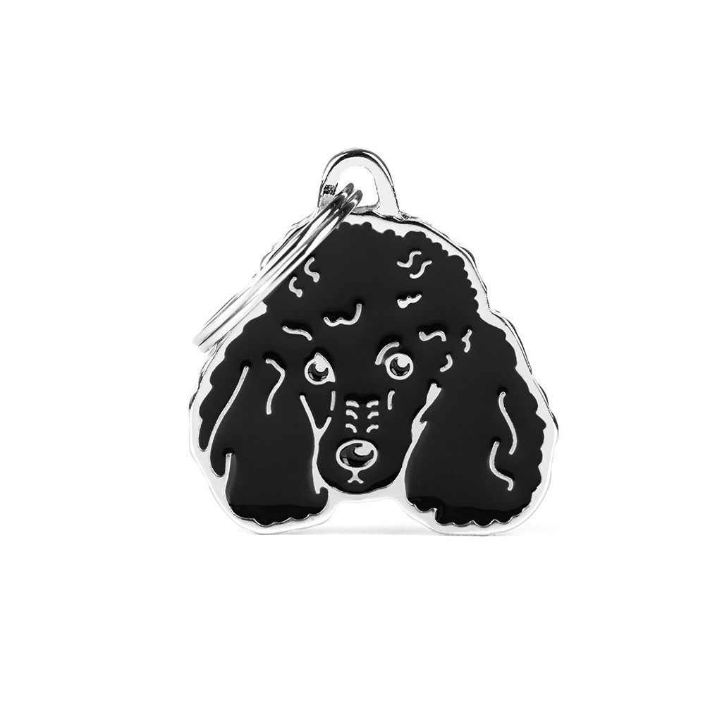 medaille-friends-caniche-noir