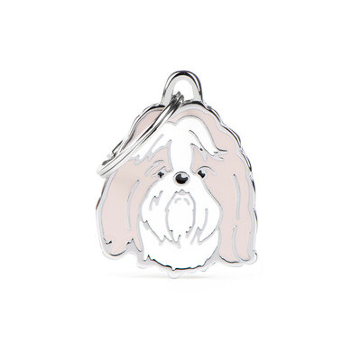 medaille-friends-shih-tzu-gris