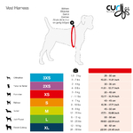 curli_Vest_Harness_Size_Chart