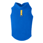 gooby-deep-blue-fleece-vest-with-yellow-tag-back-view-1024x1024px
