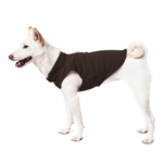 a-shiba-inu-wearing-gooby-brown-fleece-vest-standing-up-side-view-1024x1024px